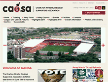 Tablet Screenshot of cadsa.org.uk